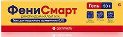 Фенисмарт 0,1% 50г гель для наружного применения Фенисмарт 0,1% 50г гель для наружного применения