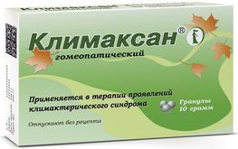 Климаксан 10г гранулы гомеопатические