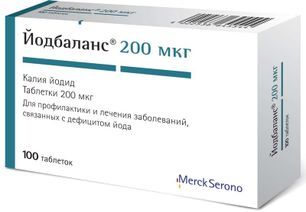 Йодбаланс 200мкг 100 шт. таблетки & Co. Werk Spittal