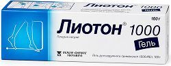 Лиотон 1000 100г гель Лиотон 1000 100г гель