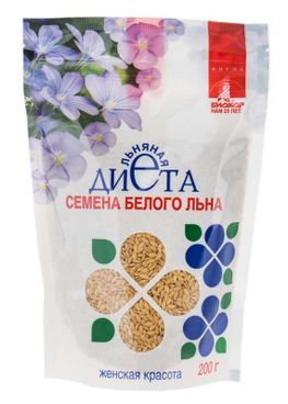 Женская красота семена белого льна 200г Женская красота семена белого льна 200г