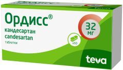 Ордисс 32мг 60 шт. таблетки Ордисс 32мг 60 шт. таблетки