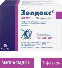 Зелдокс 30мг 1 шт. лиофилизат для приготовления раствора для внутримышечного введения с растворителем флакон Pharmacia & Upjohn Company Зелдокс 30мг 1 шт. лиофилизат для приготовления раствора для внутримышечного введения с растворителем флакон Pharmacia & Upjohn Company