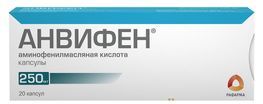 Анвифен 250мг 20 шт. капсулы Фармпроект Ао/Рофарма Ао Анвифен 250мг 20 шт. капсулы Фармпроект Ао/Рофарма Ао