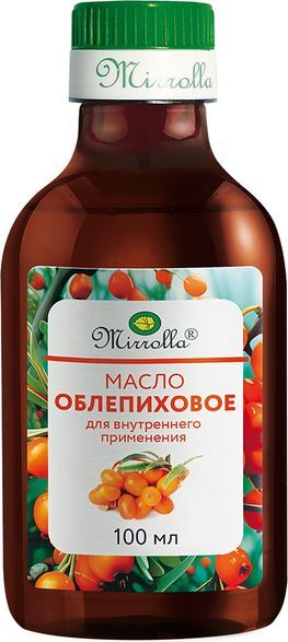 Мирролла масло Облепиховое для внутреннего применения 100мл Мирролла