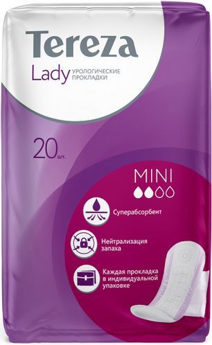 Тереза Леди прокладки урологические Мини 20 шт.