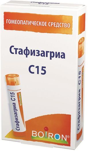 Стафизагриа C15 4г гранулы гомеопатические Стафизагриа C15 4г гранулы гомеопатические