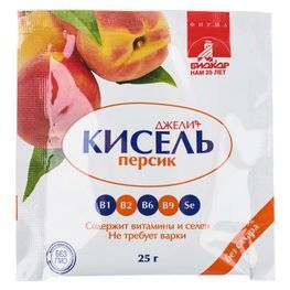 Джели+ кисель персик 25г Джели+ кисель персик 25г