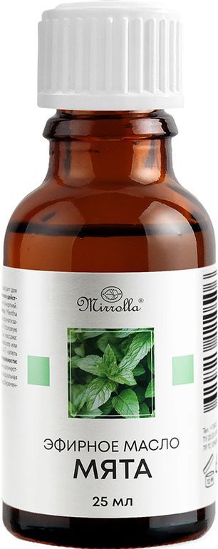 Мирролла масло эфирное Мята 25мл Мирролла масло эфирное Мята 25мл