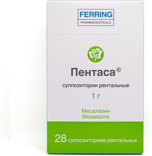 Пентаса 1г 28 шт. суппозитории ректальные Пентаса 1г 28 шт. суппозитории ректальные