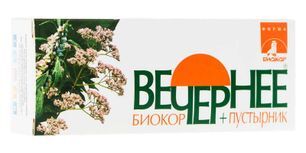 Вечернее Плюс драже Пустырник 60 шт. Биокор