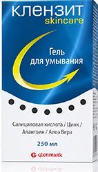 Клензит гель для умывания 250мл Гленмарк Клензит гель для умывания 250мл Гленмарк