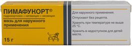 Пимафукорт 15г мазь для наружного применения