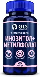 Глс инозитол+метилфолат капсулы 60 шт. Глс инозитол+метилфолат капсулы 60 шт.