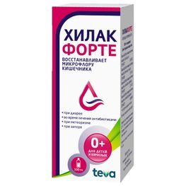 Хилак форте 100мл капли для приема внутрь Хилак форте 100мл капли для приема внутрь
