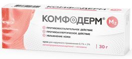 Комфодерм М2 0,1%+2% 30г крем Акрихин Комфодерм М2 0,1%+2% 30г крем Акрихин