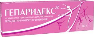 Гепаридекс 30г гель для наружного применения