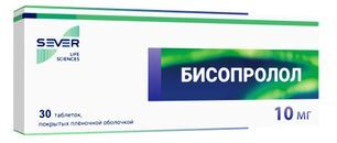 Бисопролол 10мг 30 шт. таблетки покрытые пленочной оболочкой Изварино