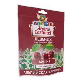 Альпийская Карамель леденцы детские Мёд/Витамин С/Вишня 75г Альпийская Карамель леденцы детские Мёд/Витамин С/Вишня 75г