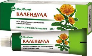 Календула 30г мазь гомеопатическая Мфф