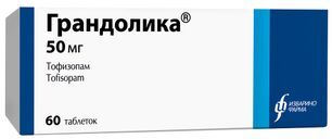 Грандолика 50мг 60 шт. таблетки Грандолика 50мг 60 шт. таблетки