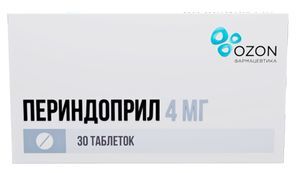 Периндоприл 4мг 30 шт. таблетки Периндоприл 4мг 30 шт. таблетки
