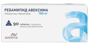 Ребамипид 100мг 90 шт. таблетки покрытые пленочной оболочкой Ребамипид 100мг 90 шт. таблетки покрытые пленочной оболочкой