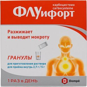 Флуифорт 2,7г/5г 10 шт. гранулы dompe
