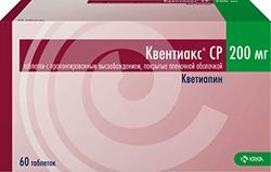 Квентиакс ср 200мг 60 шт. таблетки пролонгированного действия покрытые пленочной оболочкой