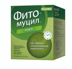 Фитомуцил Норм порошок 5г 30 шт. Фитомуцил Норм порошок 5г 30 шт.