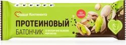 Сердце континента батончик протеиновый фисташковое мороженое в шоколадной глазури 40г Сердце континента батончик протеиновый фисташковое мороженое в шоколадной глазури 40г