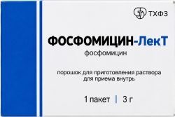 Фосфомицин-Лект 3г 1 шт. порошок для приготовления раствора для приема внутрь Тюменский Хфз Фосфомицин-Лект 3г 1 шт. порошок для приготовления раствора для приема внутрь Тюменский Хфз