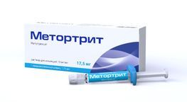 Метортрит 10мг/мл 1,75мл 1 шт. раствор для инъекций Метортрит 10мг/мл 1,75мл 1 шт. раствор для инъекций