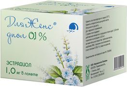 Дляженс диол 0,1% 1г 28 шт. гель трансдермальный