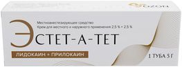 Эстет-а-тет 2,5%+2,5% 5г крем для местного/наружного применения
