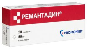 Ремантадин 50мг 20 шт. таблетки Ремантадин 50мг 20 шт. таблетки