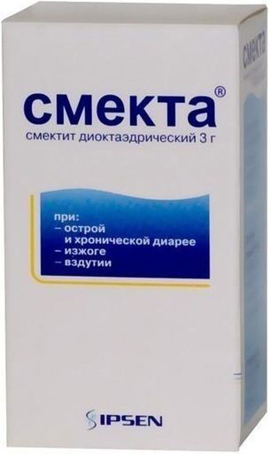 Смекта 3г (3,76г) 10 шт. порошок для приготовления суспензии для приема внутрь Ванильный Смекта 3г (3,76г) 10 шт. порошок для приготовления суспензии для приема внутрь Ванильный
