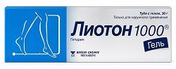 Лиотон 1000 30г гель Лиотон 1000 30г гель