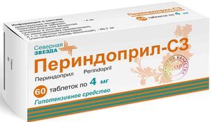 Периндоприл-сз 4мг 60 шт. таблетки Периндоприл-сз 4мг 60 шт. таблетки