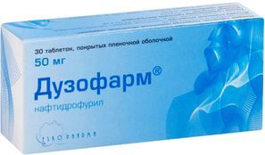 Дузофарм 50мг 30 шт. таблетки покрытые пленочной оболочкой Дузофарм 50мг 30 шт. таблетки покрытые пленочной оболочкой