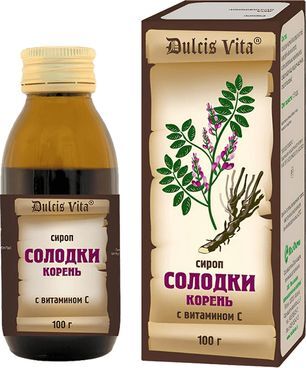 Солодки корня сироп 100г Солодки корня сироп 100г