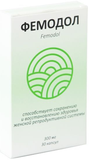 Фемодол капсулы массой 300мг 30 шт. Фемодол капсулы массой 300мг 30 шт.
