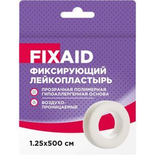 Фиксэйд лейкопластырь фиксирующий полимерный 1,25х500см Фиксэйд лейкопластырь фиксирующий полимерный 1,25х500см