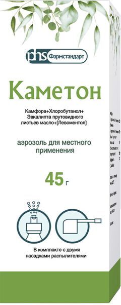 Каметон 45г аэрозоль для местного применения Фармстандарт-Лексредства Каметон 45г аэрозоль для местного применения Фармстандарт-Лексредства