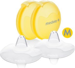 Медела Контакт накладки на грудь для кормления размер M 2 шт. Медела Контакт накладки на грудь для кормления размер M 2 шт.