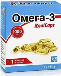 Омега-3 реалкапс капсулы 1000мг (1,4г) 80 шт. Омега-3 реалкапс капсулы 1000мг (1,4г) 80 шт.