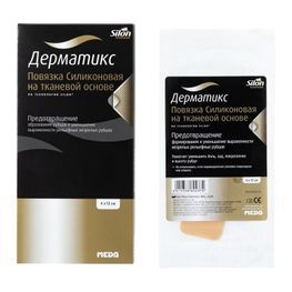 Детримакс повязка силиконовая тканевая многоразовая 4х13см Детримакс повязка силиконовая тканевая многоразовая 4х13см