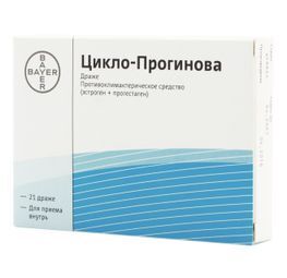 Цикло-Прогинова 21 шт. таблетки Bayer Weimar GmbH & Co. Kg Цикло-Прогинова 21 шт. таблетки Bayer Weimar GmbH & Co. Kg