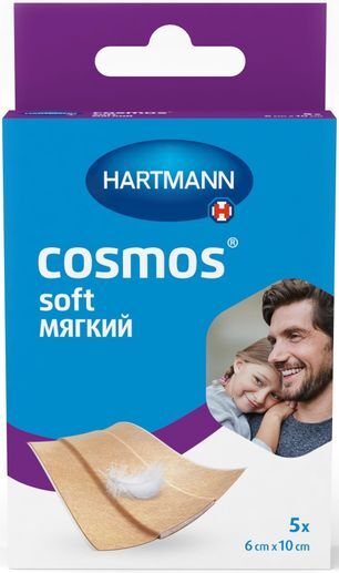 Хартманн Космос Сенсетив/Софт пластырь 6x10см 5 шт. Хартманн Космос Сенсетив/Софт пластырь 6x10см 5 шт.