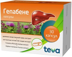 Гепабене 30 шт. капсулы